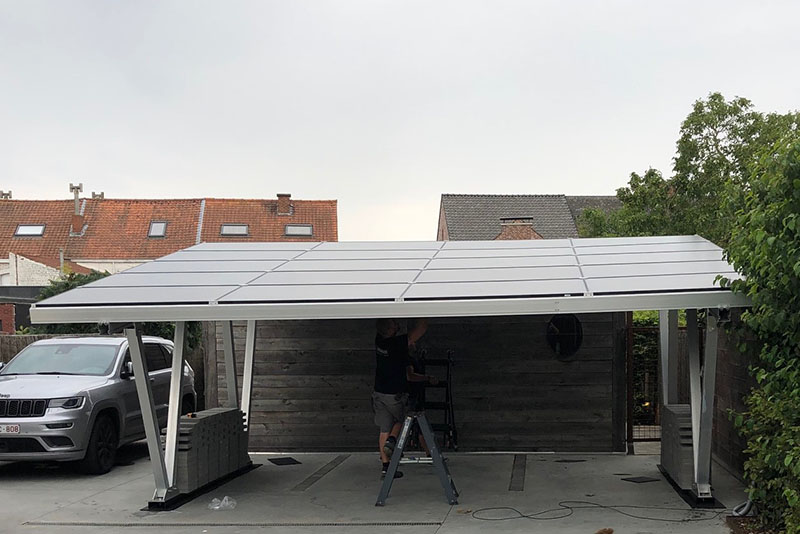 carport solaire en belgique
